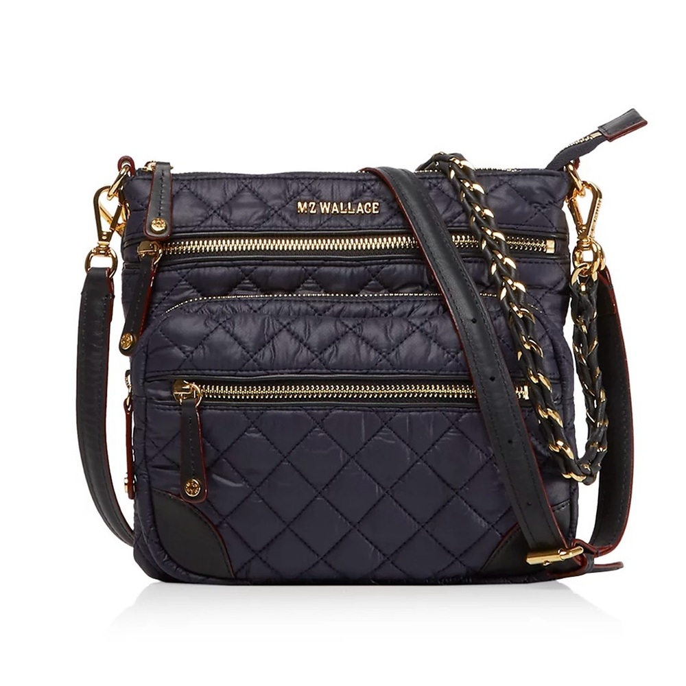 MZ WALLACE
Downtown Crosby Crossbody in Navy Dawn Quilted Multi Pocket Bag